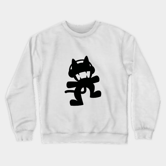 monster cat Crewneck Sweatshirt by DarkCry